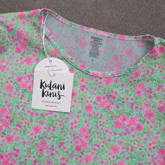 KULANI KINIS - Cropped Mesh Tee - Picture 2 of 3